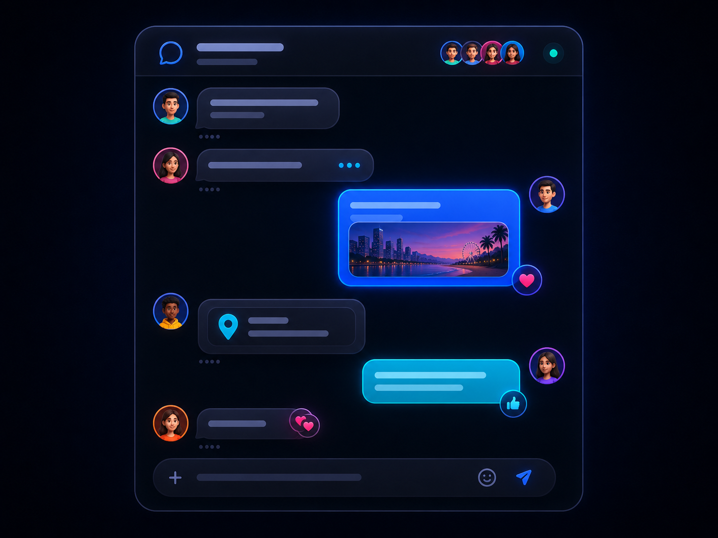 Group trip chat